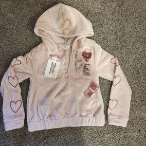 Btween Girls Fleece Sweater, Size 10